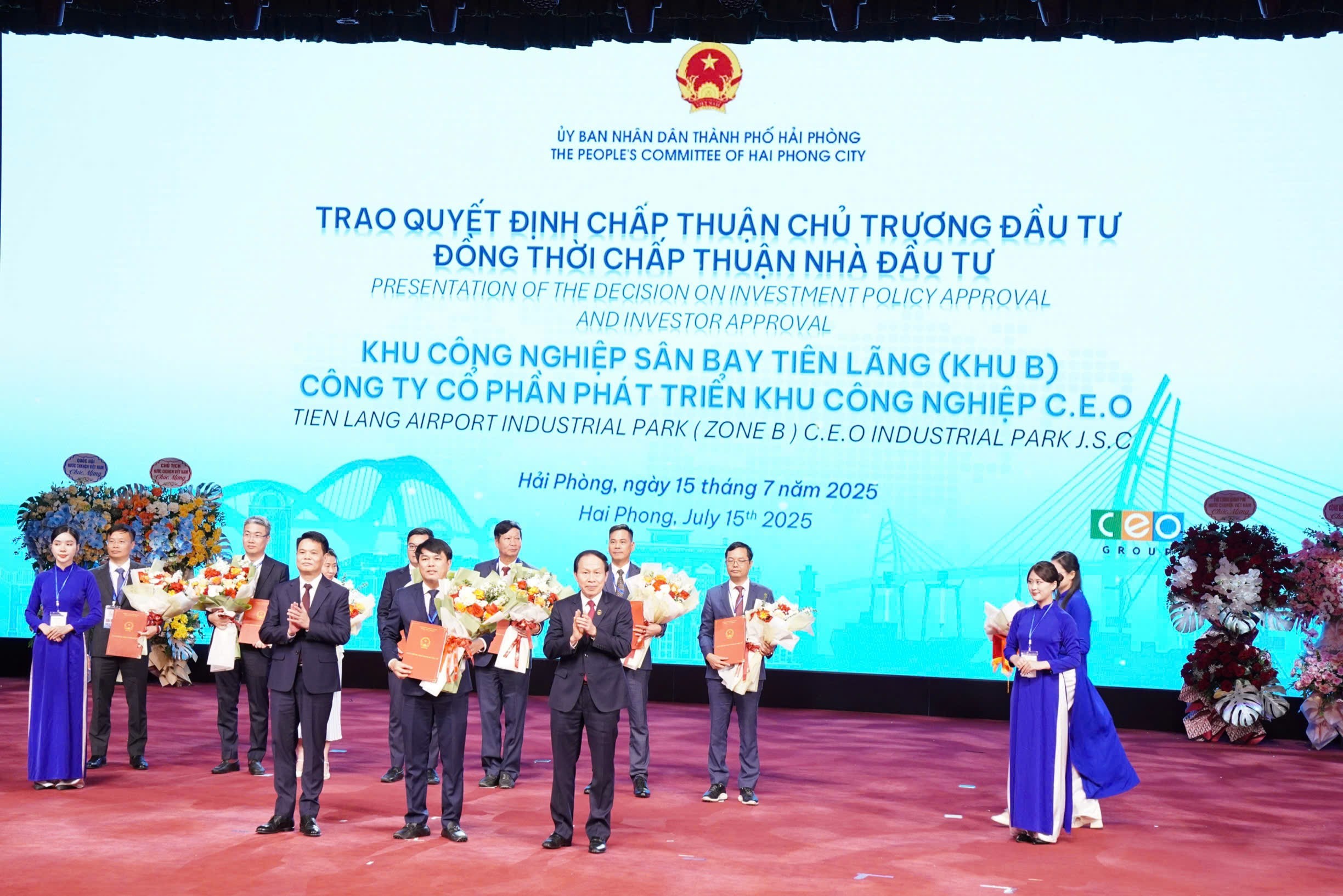 Tập đoàn CEO đặt dấu ấn chiến lược tại Hải Phòng - Tập đoàn CEO