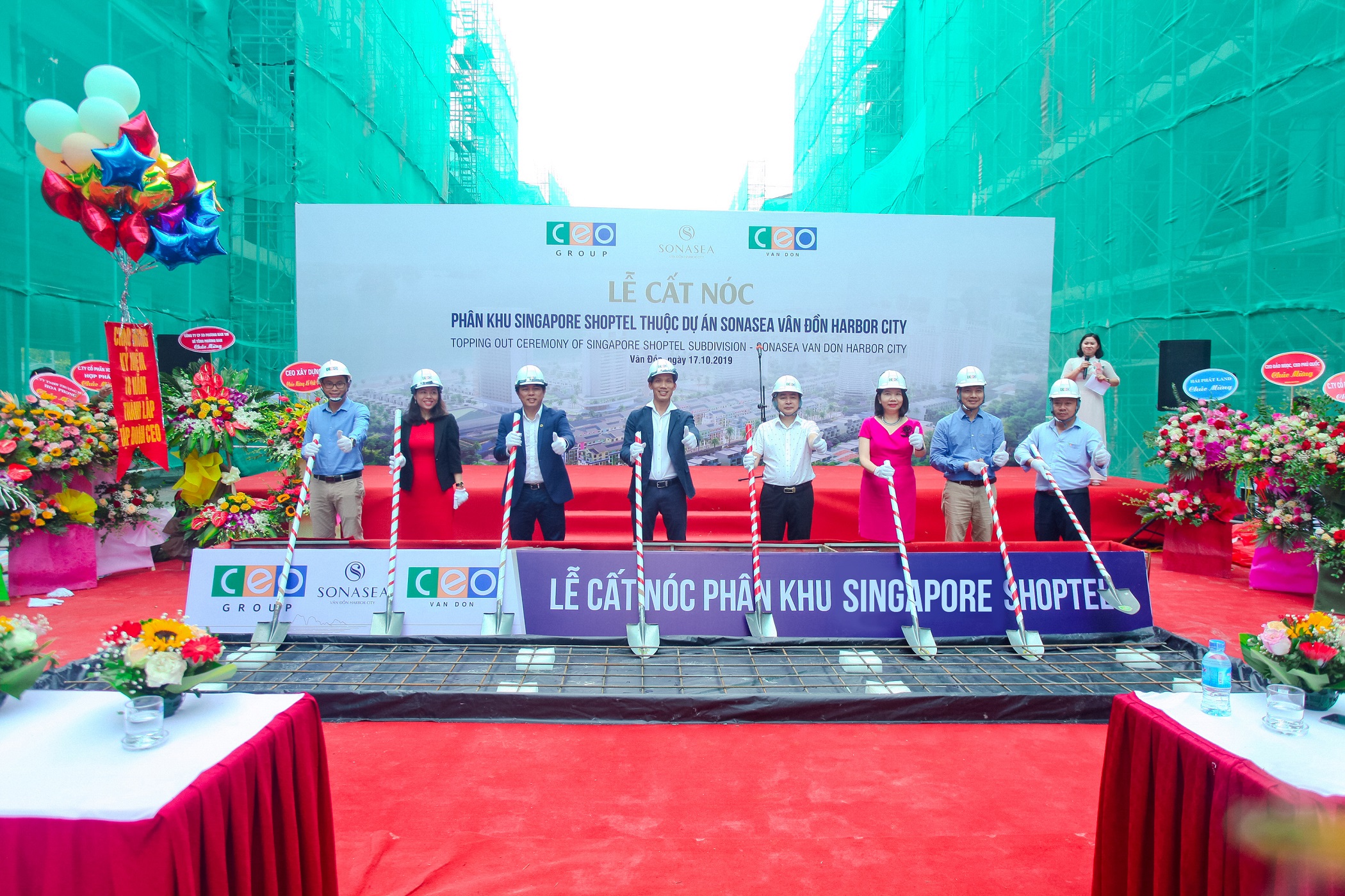 Tập đoàn CEO cất nóc Singapore Shoptel – phân khu đầu tiên của dự án Sonasea Vân Đồn Harbor City