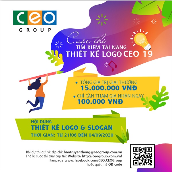 Phát động Cuộc thi Thiết kế Logo chào mừng 19 năm thành lập Tập đoàn CEO