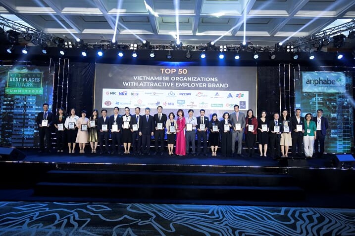 Tập đoàn CEO lọt Top 50 doanh nghiệp Việt có thương hiệu nhà tuyển dụng hấp dẫn