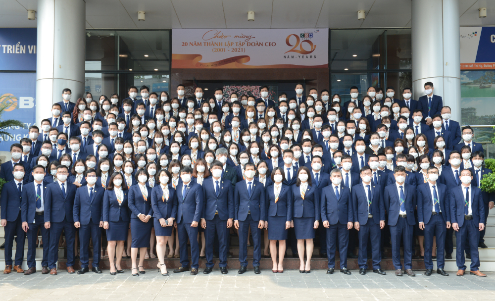 Tập đoàn CEO kỉ niệm 20 năm thành lập (26/10/2001 – 26/10/2021)