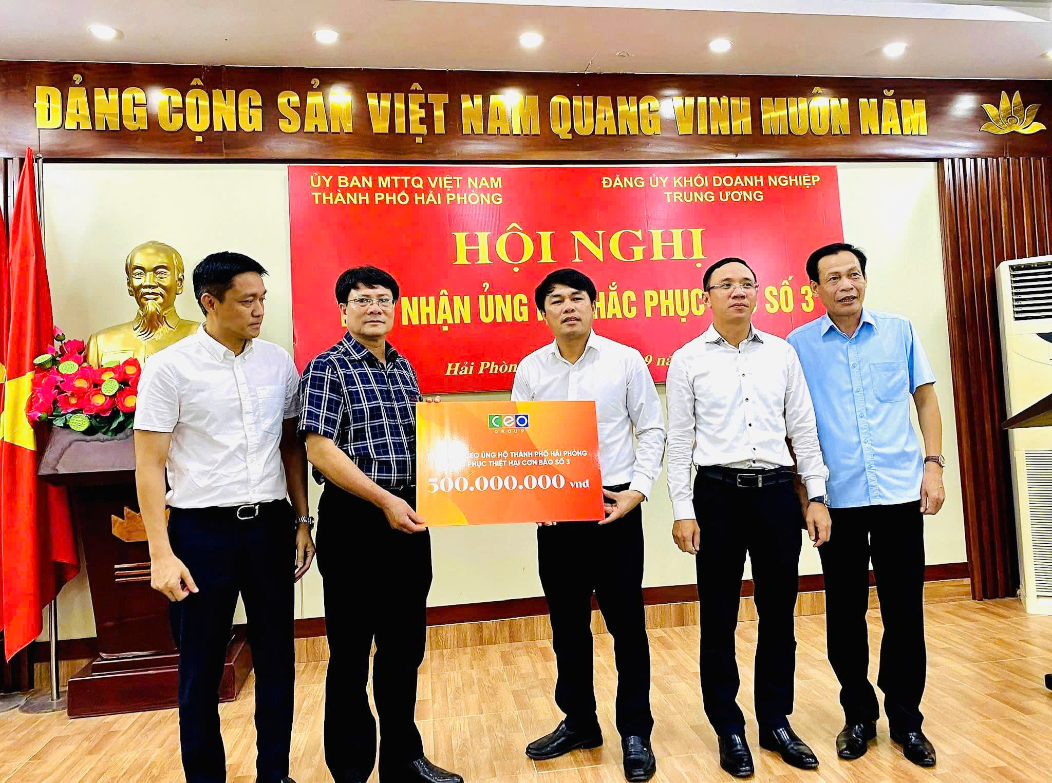 Tập đoàn CEO chung tay hỗ trợ đồng bào khắc phục thiệt hại bão Yagi