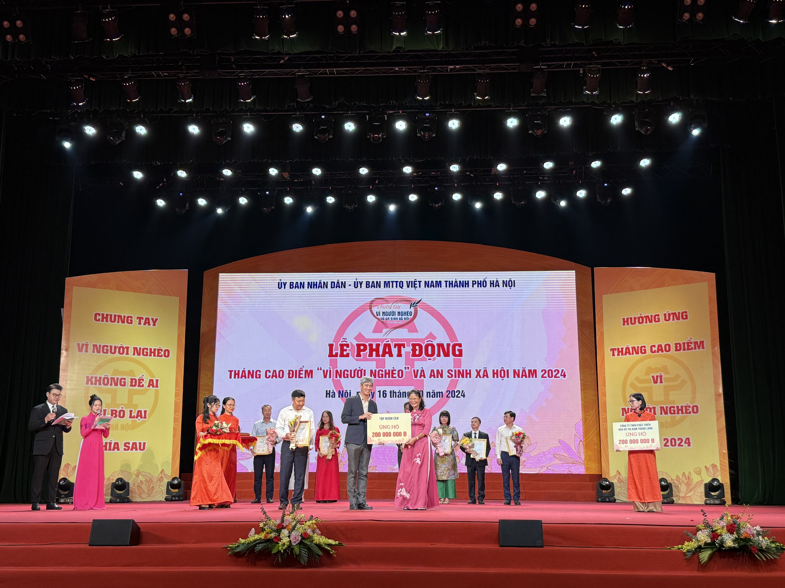 Tập đoàn CEO ủng hộ Tháng cao điểm “Vì người nghèo” và an sinh xã hội năm 2024