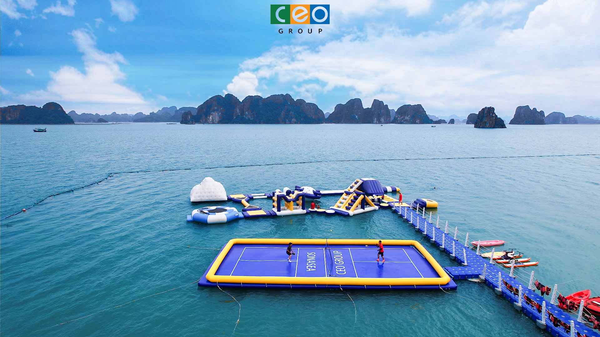 Sân Pickleball trên biển đầu tiên tại Vân Đồn: Tâm điểm trải nghiệm mới hè 2025