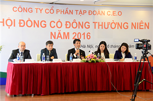 CEO Group tổ chức thành công ĐHĐCĐ thường niên 2016