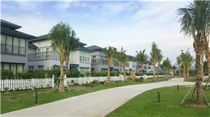 Cập nhật tiến độ khu biệt thự nghỉ dưỡng Sonasea Villas và khu phố đi bộ Sonasea Shopping Center (Tháng 12/2016)