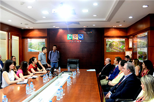 Lãnh đạo CEO Group tiếp Tập đoàn tài chính UCI (Bồ Đào Nha)