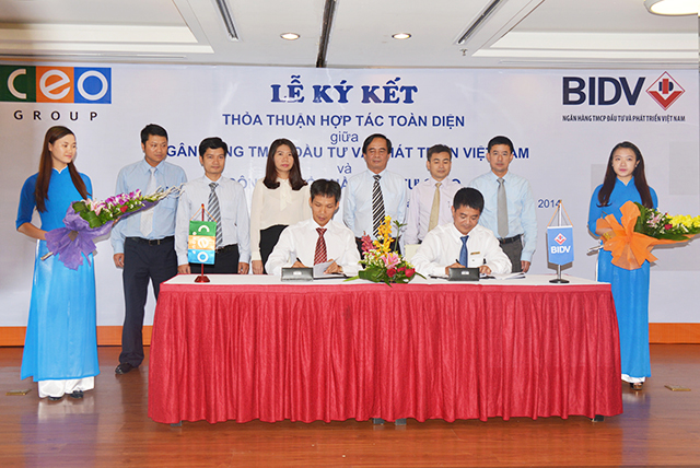 CEO Group và BIDV ký kết thỏa thuận hợp tác toàn diện