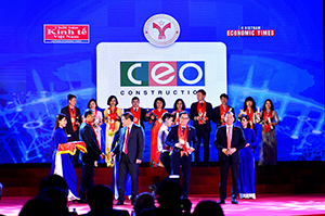 CEO Xây Dựng được vinh danh Thương hiệu mạnh năm 2018