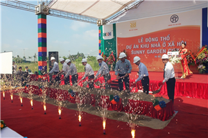 Lễ động thổ xây dựng Khu nhà ở xã hội Bamboo Garden