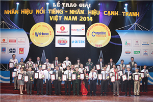 CEO Group đạt giải thưởng “Nhãn hiệu nổi tiếng Việt Nam 2014