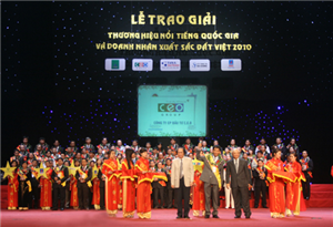 CEO Group won the 10 National Famous Brand Award 2010