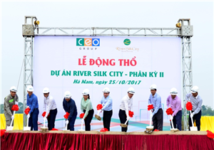 Lễ động thổ dự án River Silk City – Phân kỳ II