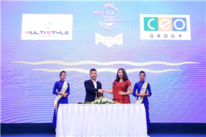Tập đoàn CEO tài trợ kim cương cho cuộc thi Hoa hậu Biển Việt Nam Toàn cầu 2018