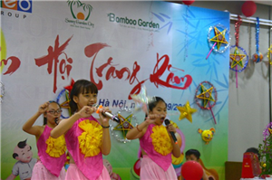 Tưng bừng “Đêm hội trăng rằm” tại KĐT Sunny Garden City   và River Silk City của CEO Group