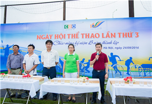 Sôi nổi Ngày hội thể thao lần thứ 3 của CEO Group