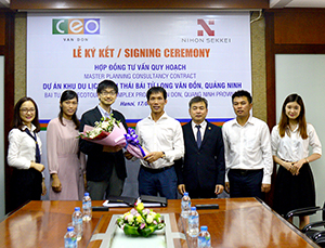 Tập đoàn CEO lựa chọn Nihon Sekkei tư vấn quy hoạch dự án Khu du lịch sinh thái Bái Tử Long, Vân Đồn, Quảng Ninh