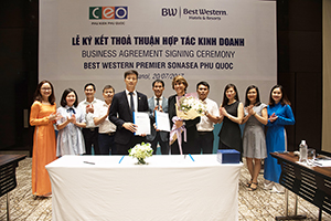 Tập đoàn CEO lựa chọn thương hiệu Best Western Premier cho dự án 5 sao Sonasea Condotel & Villas tại Phú Quốc