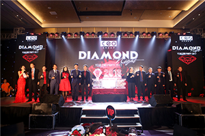 Bùng nổ chương trình Tổng kết năm 2017 và dạ tiệc “Diamond Night
