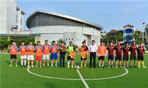 CEO Group giao hữu bóng đá với Công an Thành phố Phủ Lý