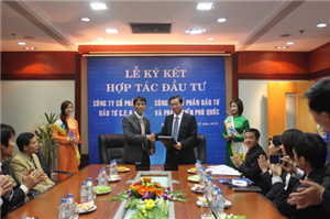 Ký kết hợp tác đầu tư dự án tại Phú Quốc