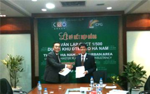 CEO Group ký kết hợp đồng tư vấn lập Quy hoạch 1/500 Dự án River Silk City tại Hà Nam