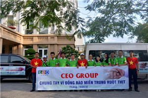 CEO Group chung tay vì miền Trung ruột thịt