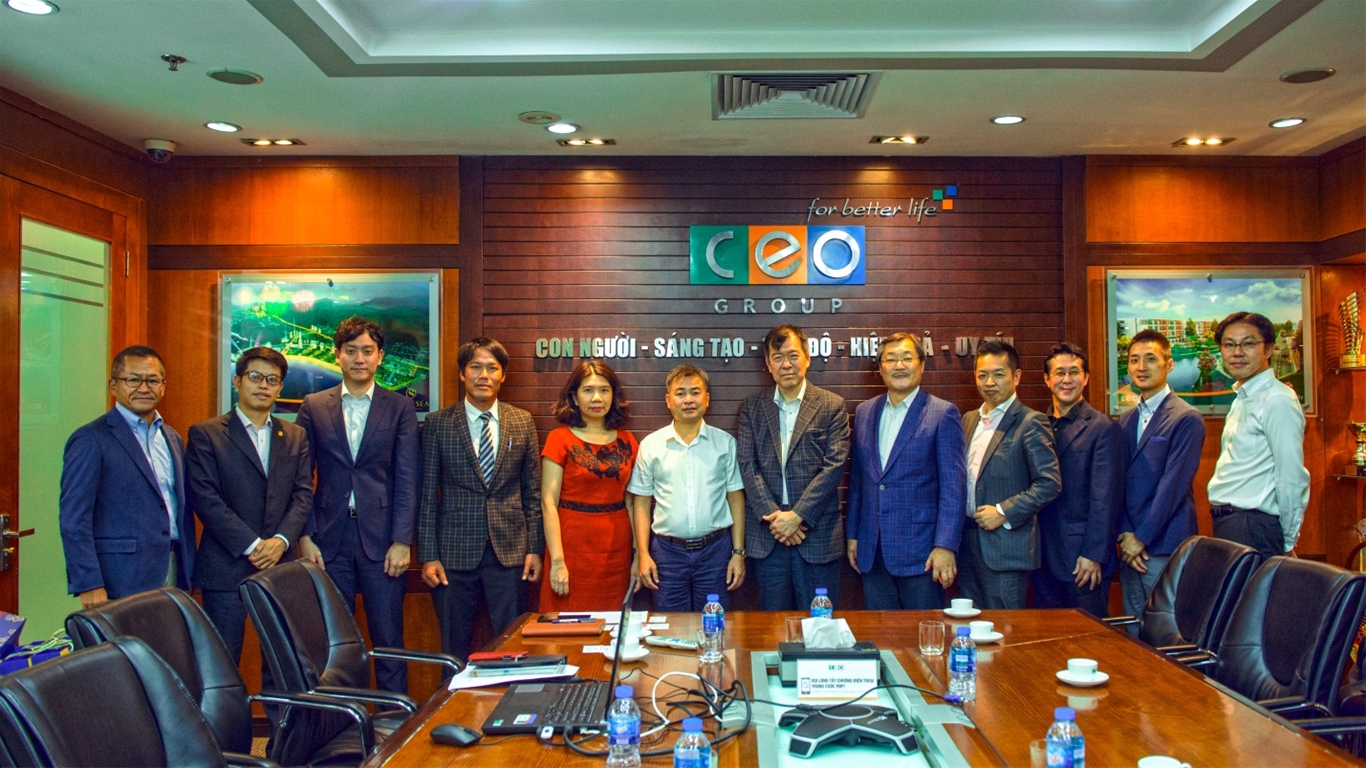 Doanh nghiệp Nhật Bản quan tâm tới cơ hội đầu tư tại Việt Nam và quan hệ hợp tác với Tập đoàn CEO