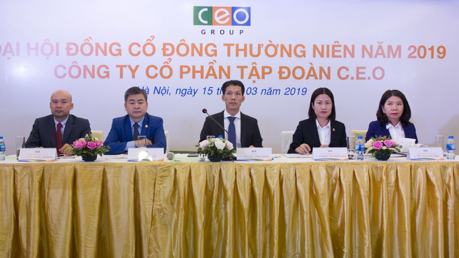 Tập đoàn CEO đặt mục tiêu lợi nhuận trước thuế đạt 600 tỷ đồng, chia cổ tức 11%  trong năm 2019