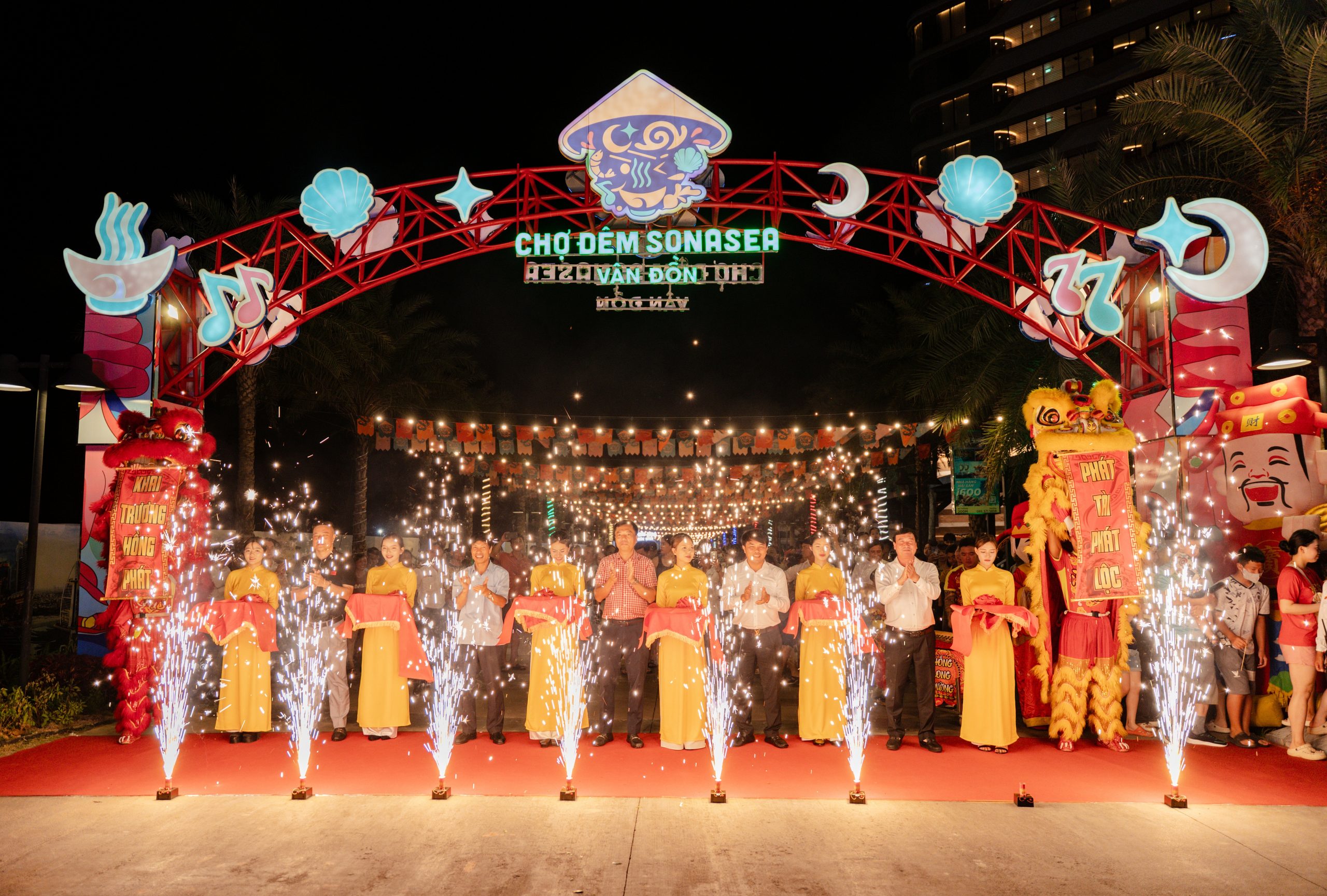 Hightlight – Khai trương chợ đêm Sonasea Vân Đồn