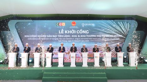 CEO Group khởi công dự án Khu công nghiệp đầu tiên trong Khu Thương mại tự do Hải Phòng