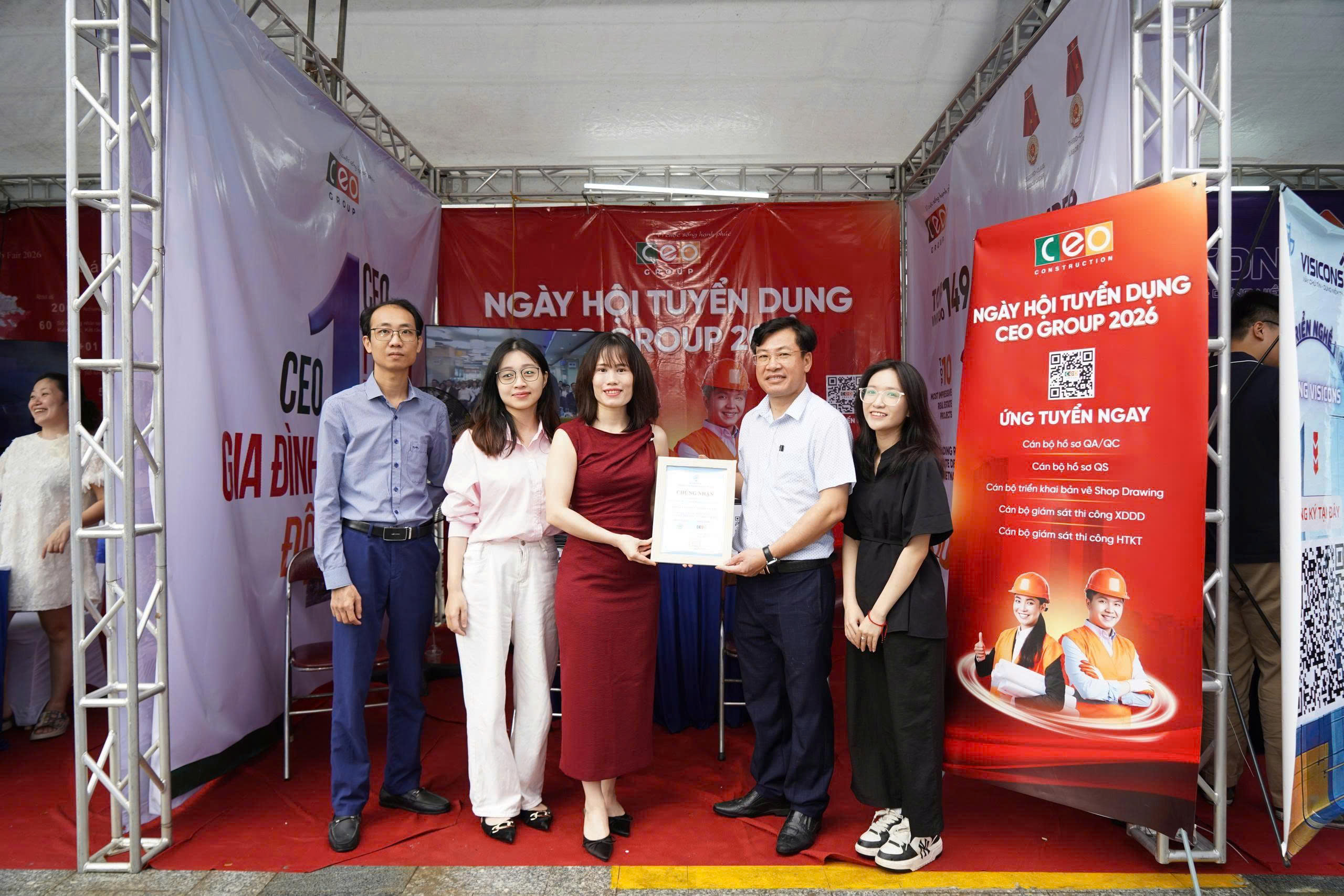 CEO Group đẩy mạnh kết nối nguồn nhân lực trẻ qua chuỗi hoạt động tuyển dụng tại các trường đại học