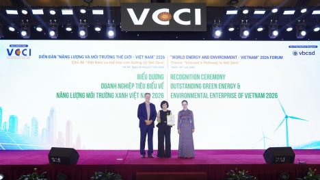 CEO Group được vinh danh Top 100 Doanh nghiệp tiêu biểu về Năng lượng Môi trường Xanh Việt Nam 2026