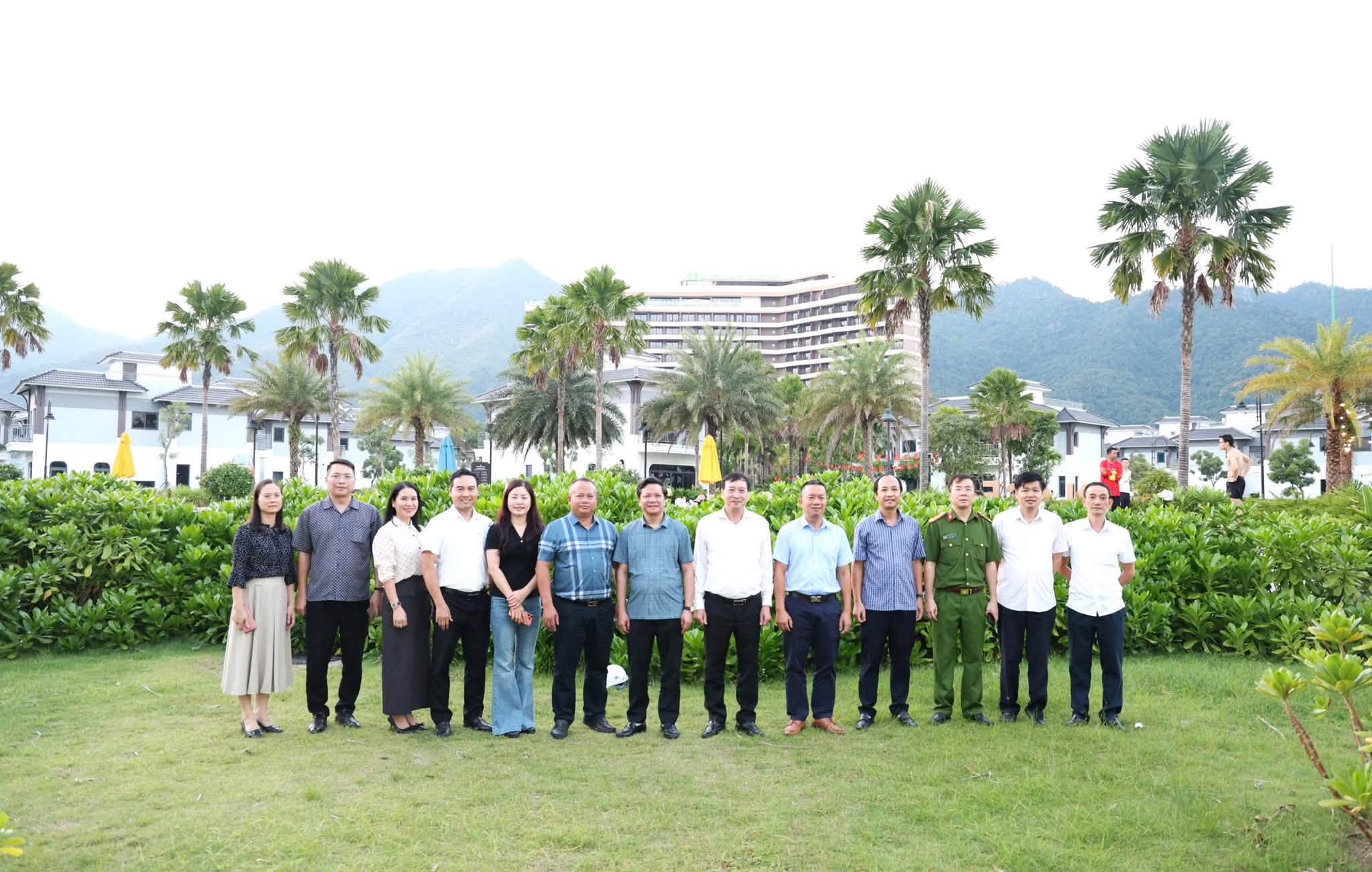 Đón tiếp Đoàn khảo sát liên ngành Trung ương tại Sonasea Vân Đồn Harbor City