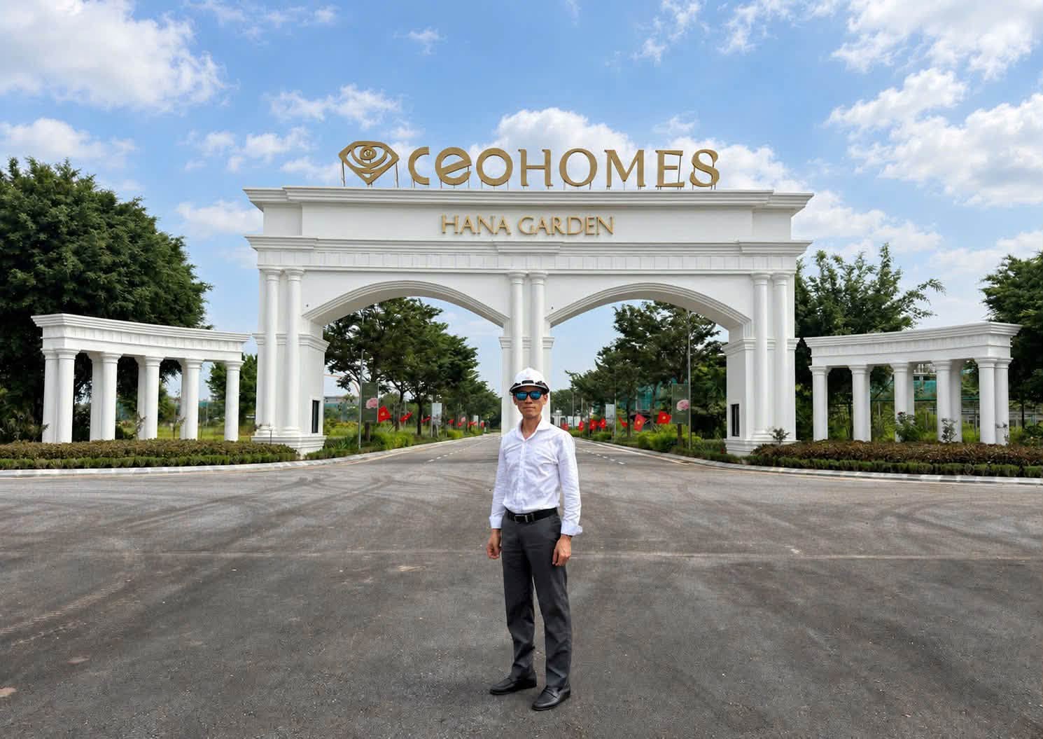 CHỦ TỊCH ĐOÀN VĂN BÌNH KIỂM TRA CÔNG TRƯỜNG CEOHOMES HANA GARDEN CITY