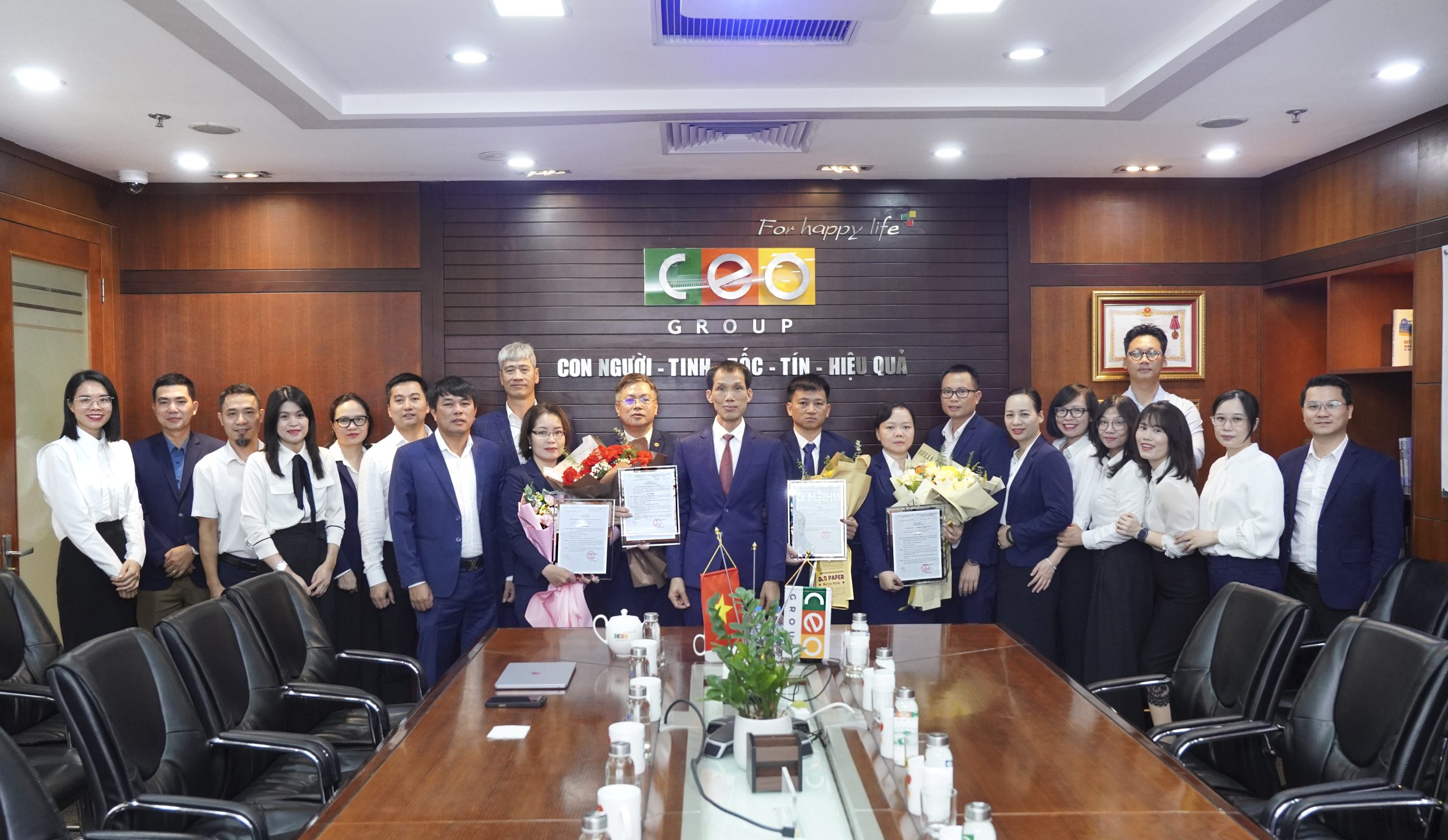 CEO GROUP KIỆN TOÀN, ĐIỀU CHUYỂN NHÂN SỰ LÃNH ĐẠO, TĂNG CƯỜNG NGUỒN LỰC CHO GIAI ĐOẠN PHÁT TRIỂN MỚI